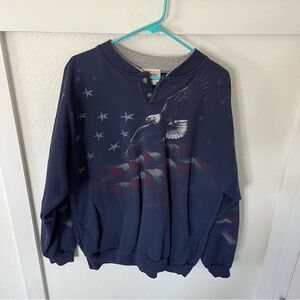 Vintage Artisans Men’s Large USA Sweatshirt.
